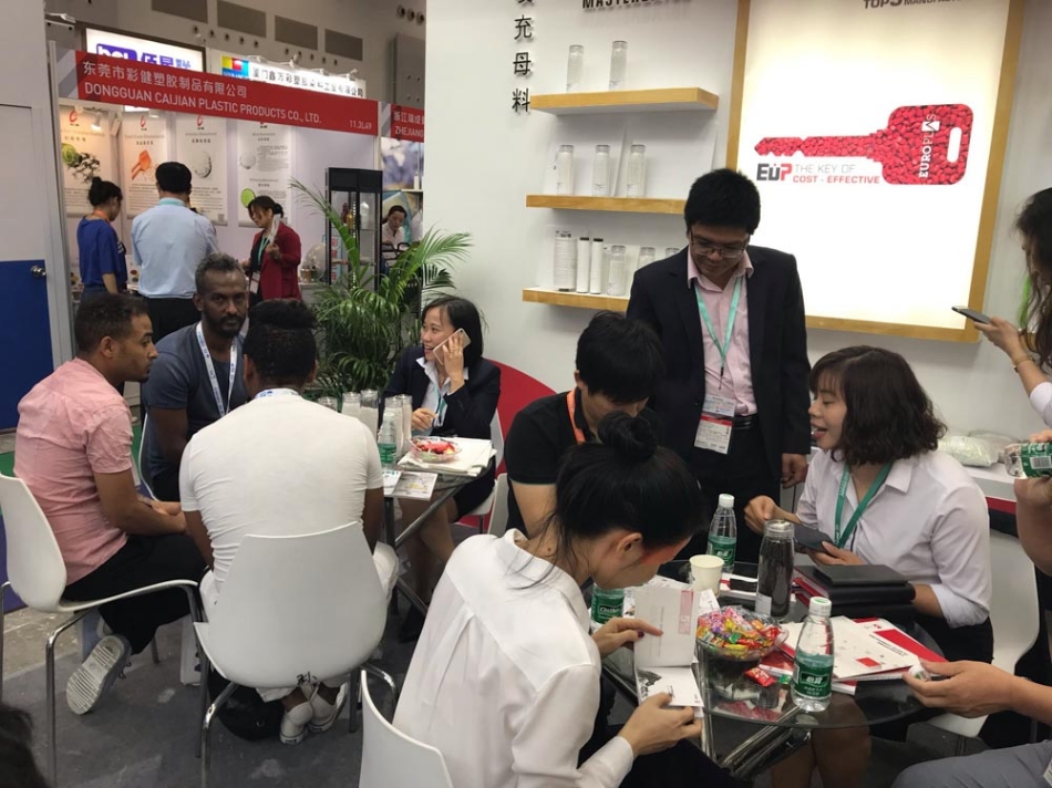 5 types of masterbatch products of EuP received generous attentions at ChinaPlas 2019