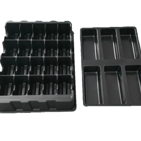 Phone components trays