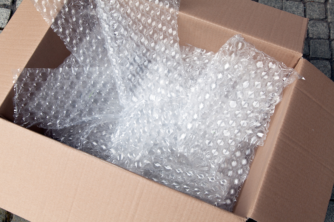 What was bubble wrap invented for?