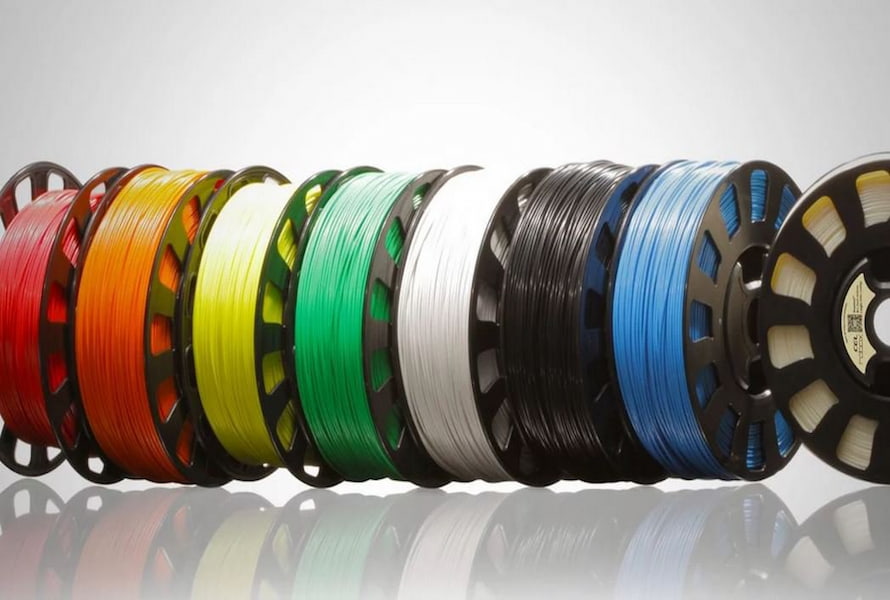 What type of plastic is used in 3d printers?