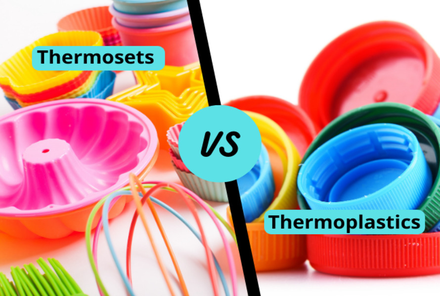 Plastic types based on processing, thermoset and thermoplastic