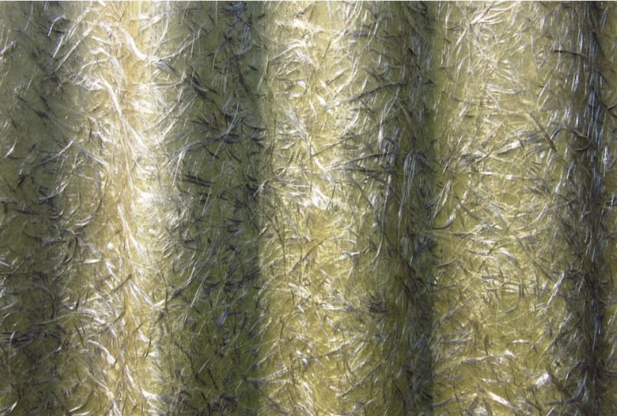 What types of glass fiber-reinforced plastics are used in the industry?