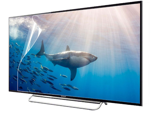 How to remove protective film from TVs and monitors