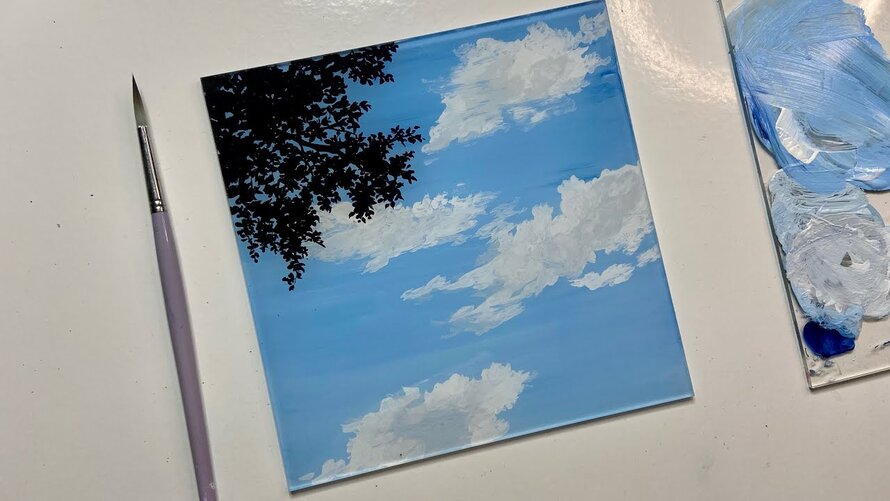 Painting on acrylic sheet: Is it possible?