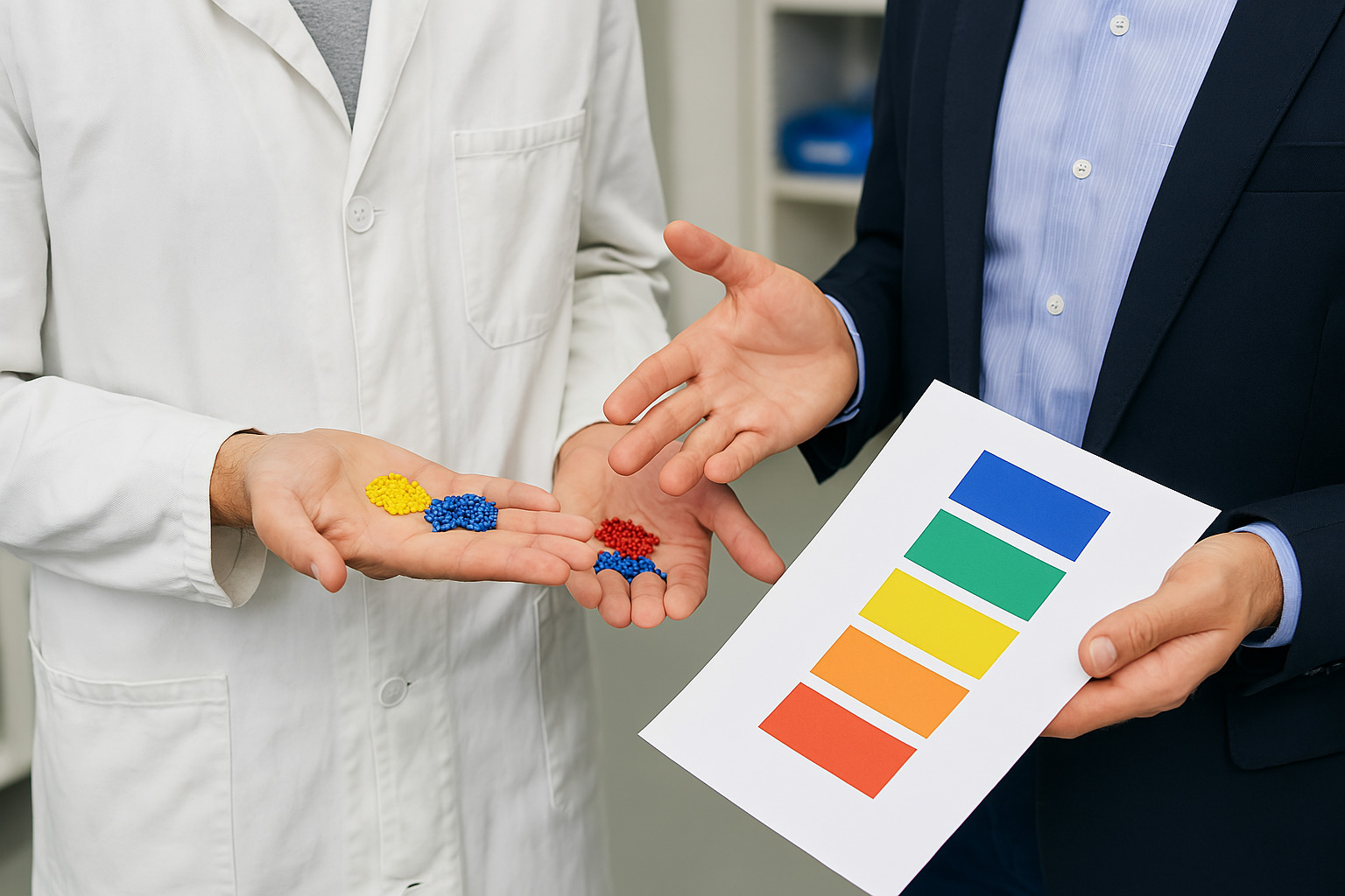 How is color masterbatch produced?