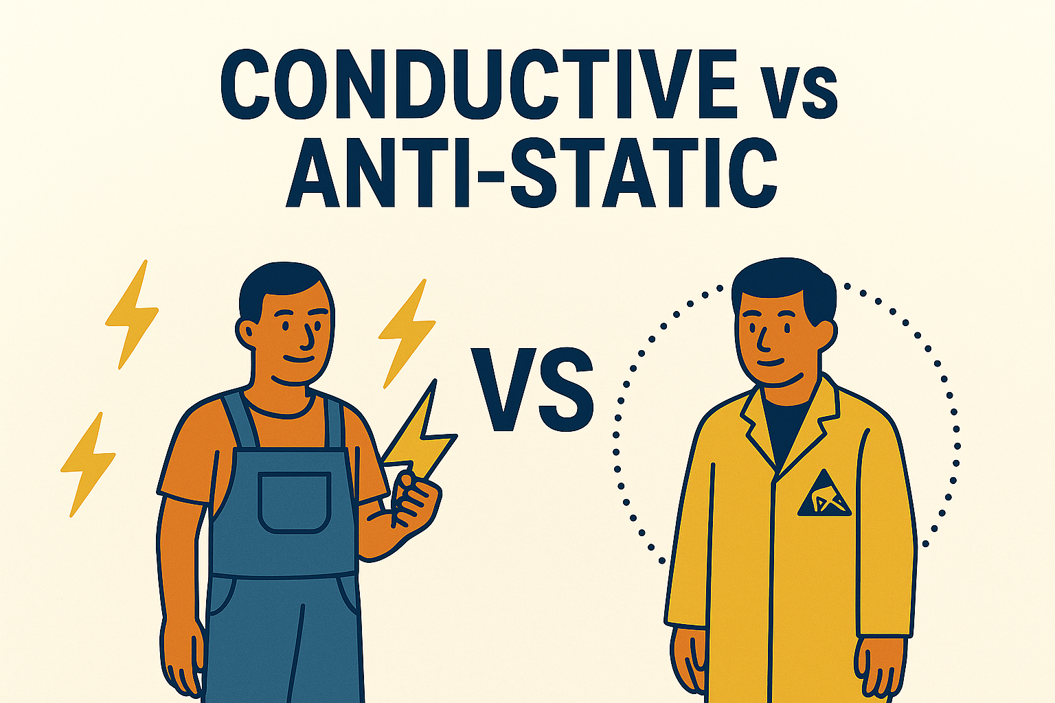 Conductive vs. Anti-Static: What Are The Differences?