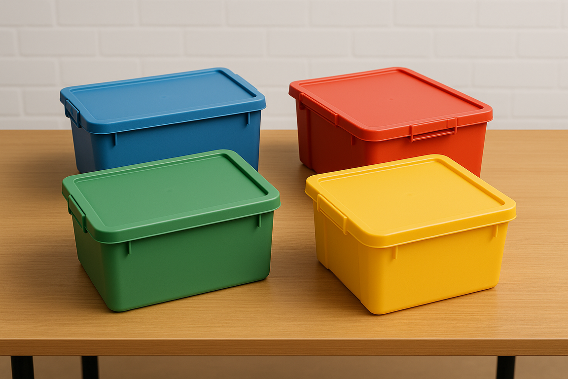 How to Properly Store a Plastic Box at Home