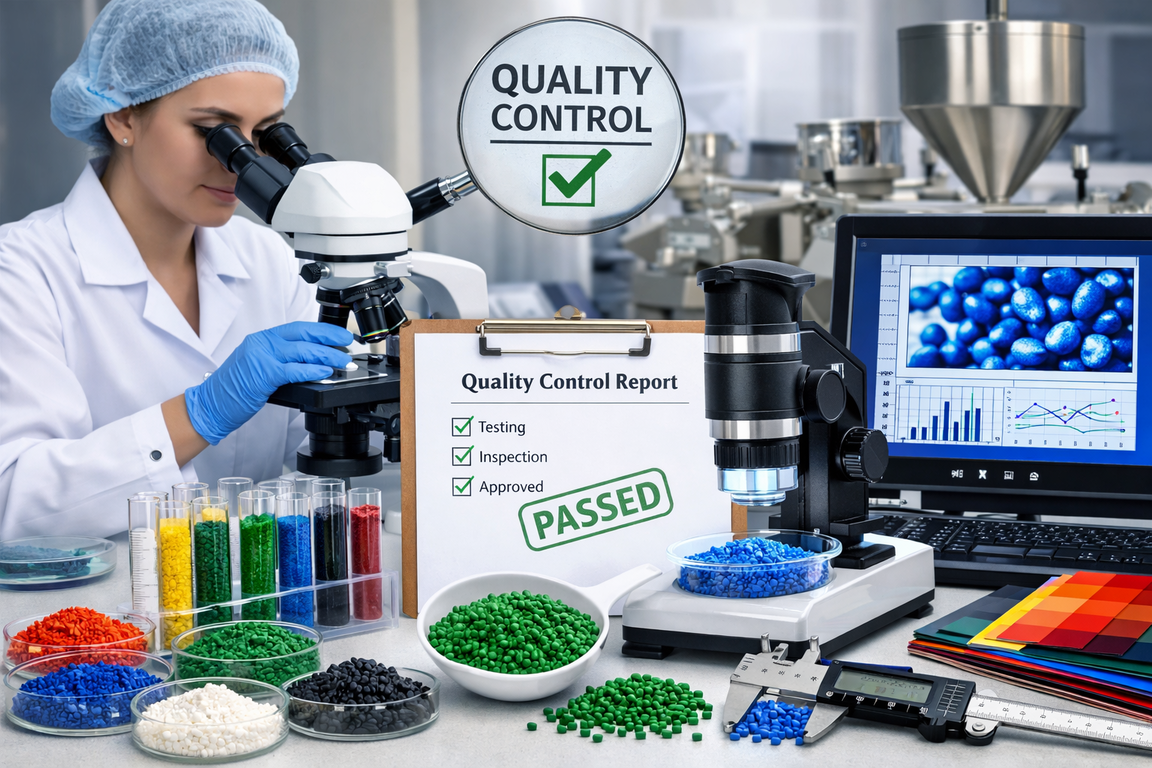 Vì sao việc kiểm soát chất lượng Masterbatch là vô cùng quan trọng?