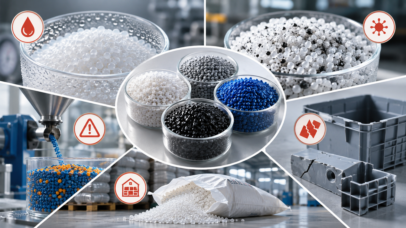 5 serious mistakes in plastic raw material use you should avoid