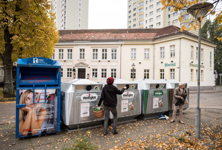 Germans actively recycle nearly 10 million tons of organic waste each year.