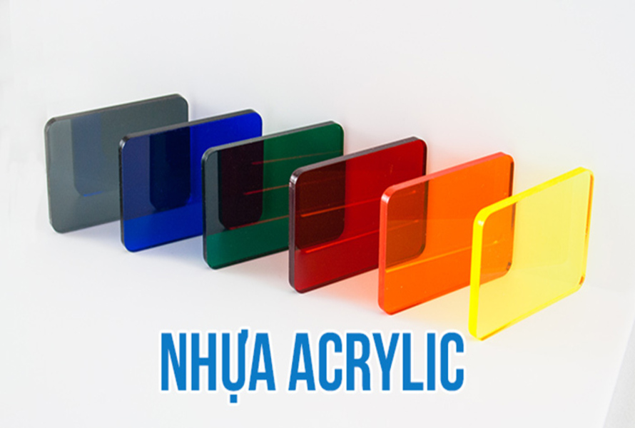 Nhựa acrylic thuộc nhóm nhựa số 7 có khả năng kháng tia cực tím và hòa chất 