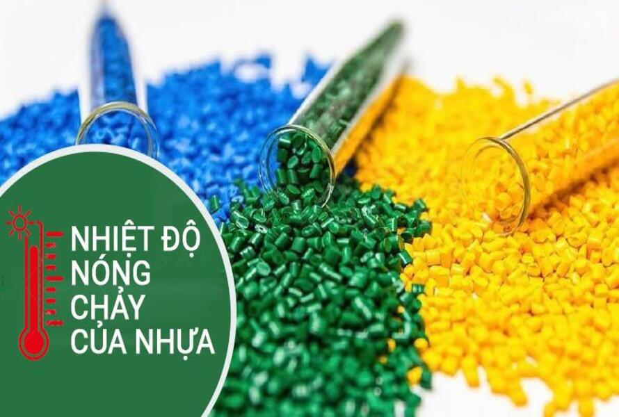 Nhà sản xuất phải kiểm soát nhiệt độ nóng chảy của từng loại vật liệu trong quá trình đúc nhựa