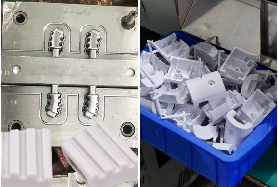 Compression Molding vs Injection Molding: One for larger parts with thicker walls, the other for intricate, complex parts