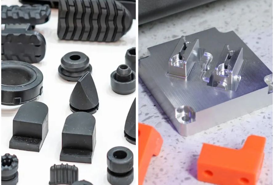 Injection Molding vs Compression Molding: One has lower costs, the other higher initial tooling and equipment costs