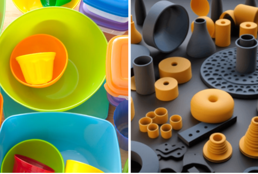 Plastic and rubber have become highly prevalent materials in our modern world.