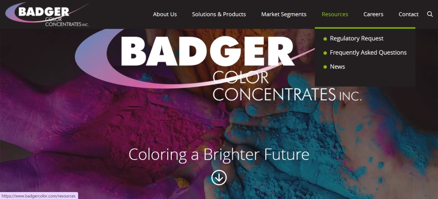 22. Badger Color Concentrates 