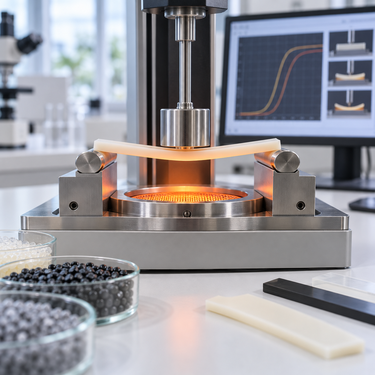 Thermal testing of engineering plastics