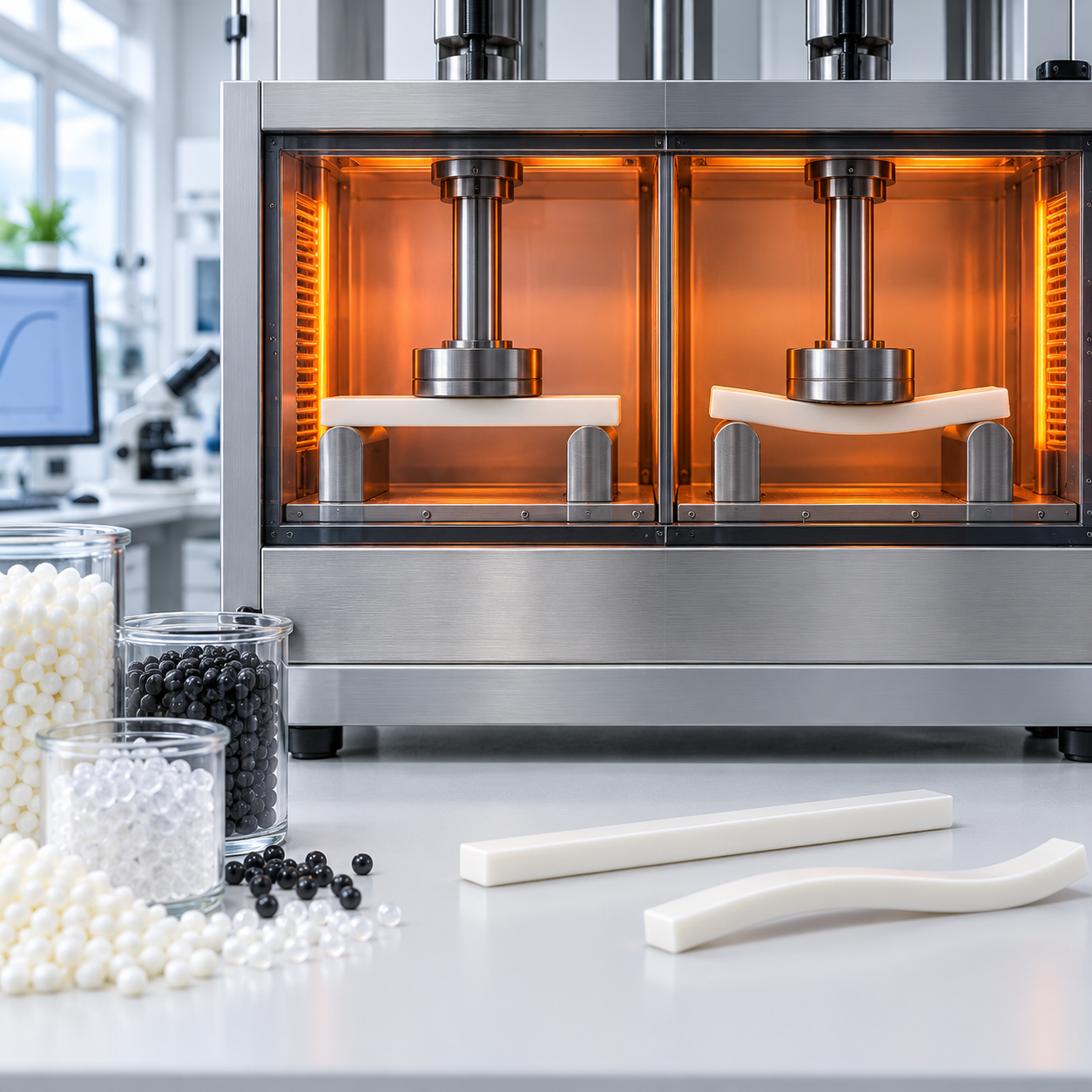 Heat deformation testing