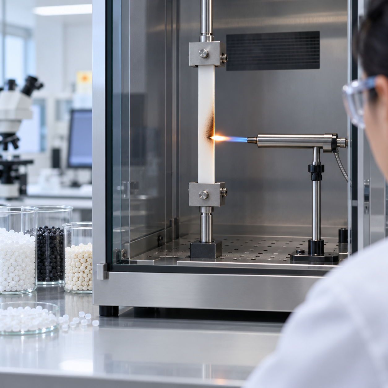 Flammability testing