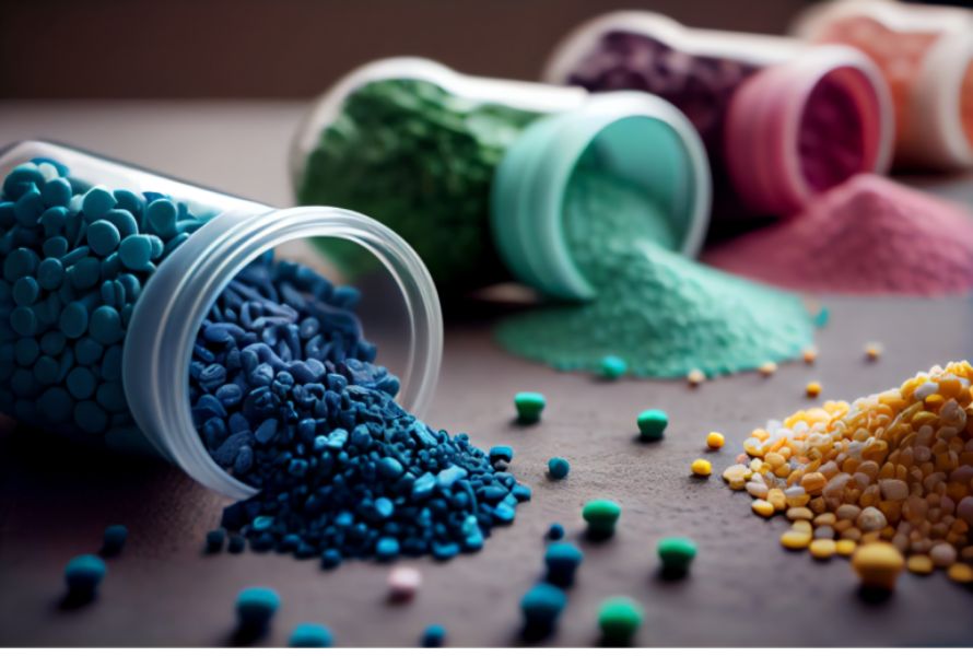 Plastic additives are chemical substances added to plastic to enhance properties