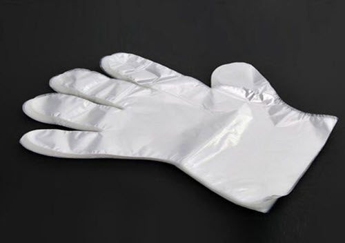 Bioplastic gloves