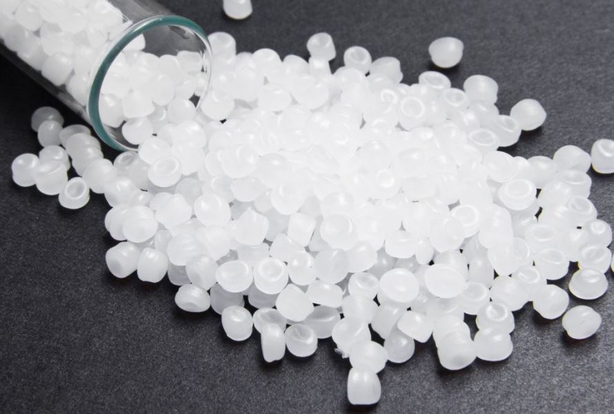 PE plastic is a synthetic resin derived from ethylene polymerization