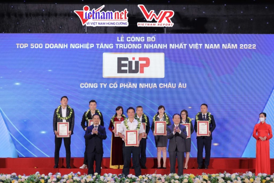 EuP lần đầu tham gia FAST500 - Top 500 doanh nghiệp tăng trưởng nhanh nhất Việt Nam