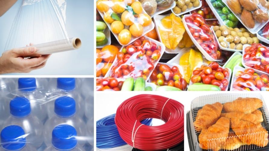 PE widely used for pharmaceutical, household chemical, and food packaging