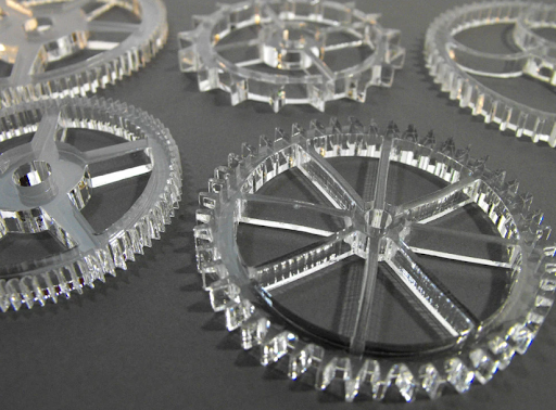 Plastic gear supports the turning process of the machine more smoothly and flexibly