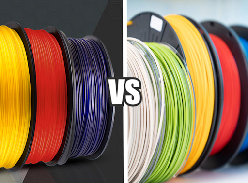 Nylon vs PLA có những đặc tính khác nhau và đáp ứng những nhu cầu khác nhau