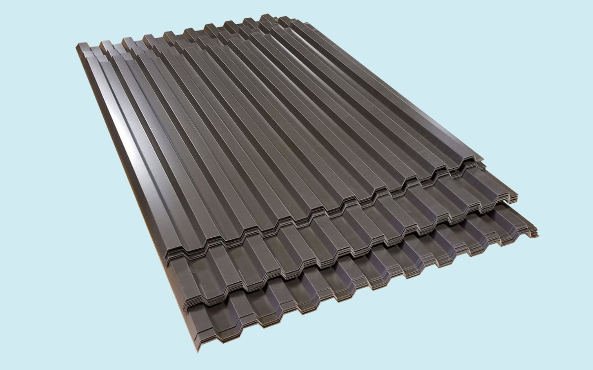 Anti-corrosion plastic sheet made from PVC/ASA plastic