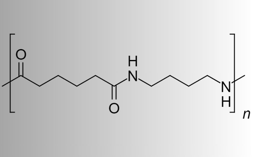 Nylon 4 6 is synthesized through the polycondensation of 1,4-diaminobutane and adipic acid