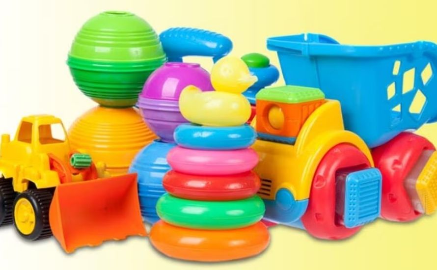 High Impact Polystyrene (HIPS) is used for durable toys and appliance housings, offering enhanced toughness and impact resistance